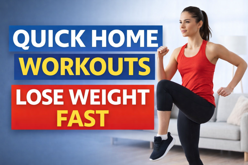 quick home workouts to lose weight fast at home