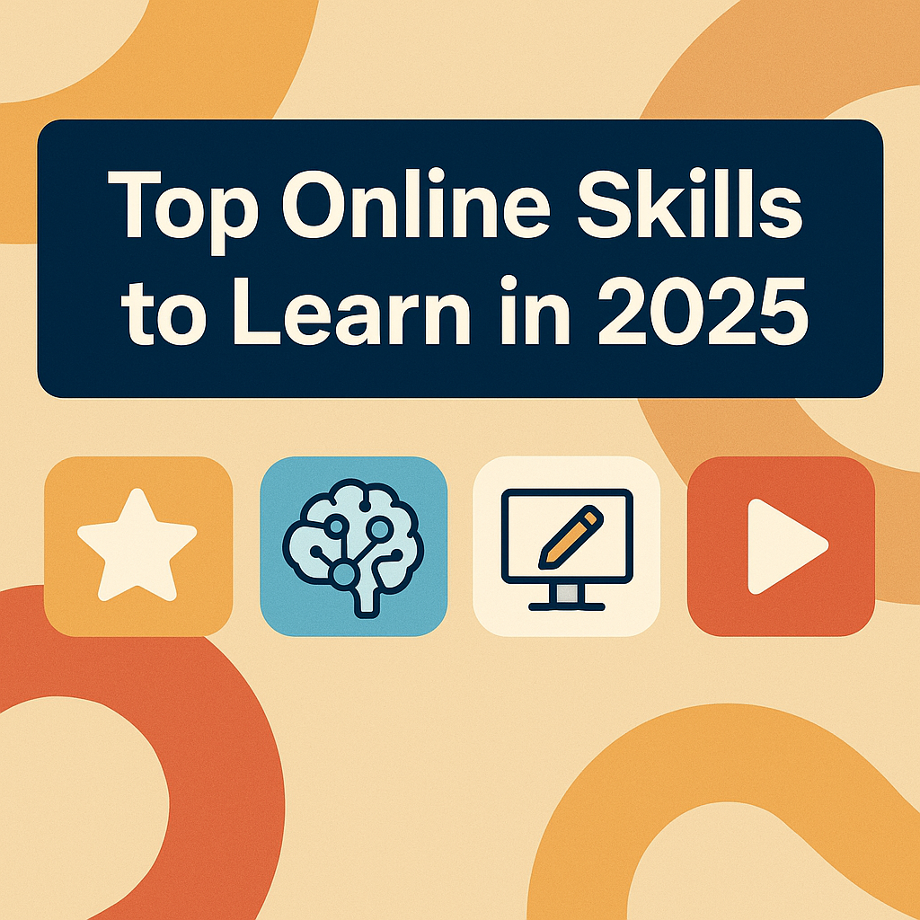 alt="online skills to learn in 2025 AI tools" alt="online skills to learn in 2025 graphic design" alt="online skills to learn in 2025 digital marketing" alt="online skills to learn in 2025 digital marketing" alt="online skills to learn in 2025 video editing"