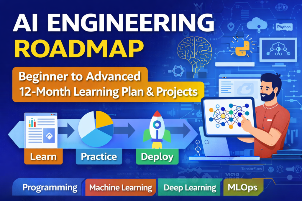 AI Engineering Roadmap 12-Month Beginner to Advanced Guide