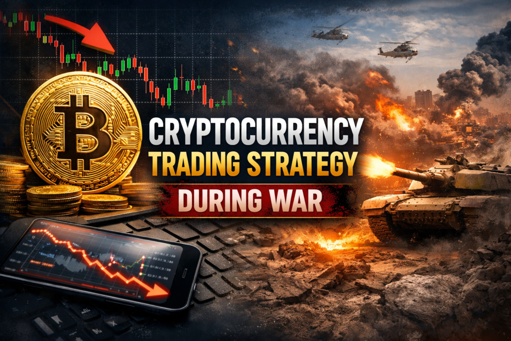 cryptocurrency trading strategy during war with bitcoin market crash and global conflict